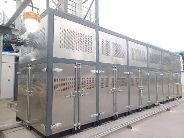 河南客戶油氣回收設(shè)備安裝現(xiàn)場(chǎng)